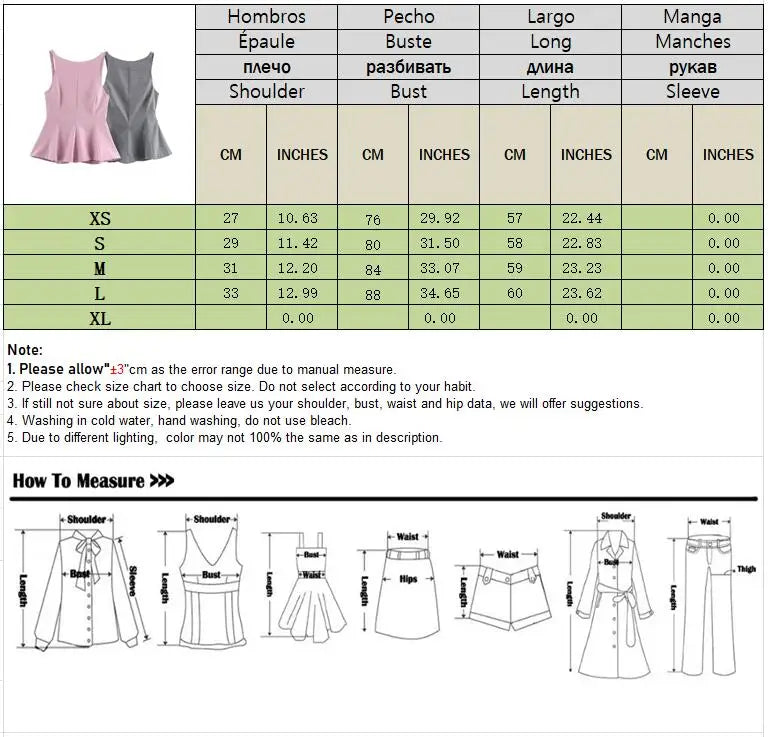 BSAY Top for Women Fashion Autumn Winter New Backless Bow Side Zip Blouse Street Clothing Vest Tank Chic Ladies Crop Tops Mujer