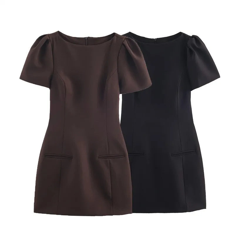 Elegant Puff Sleeve Dresses