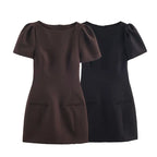 Elegant Puff Sleeve Dresses