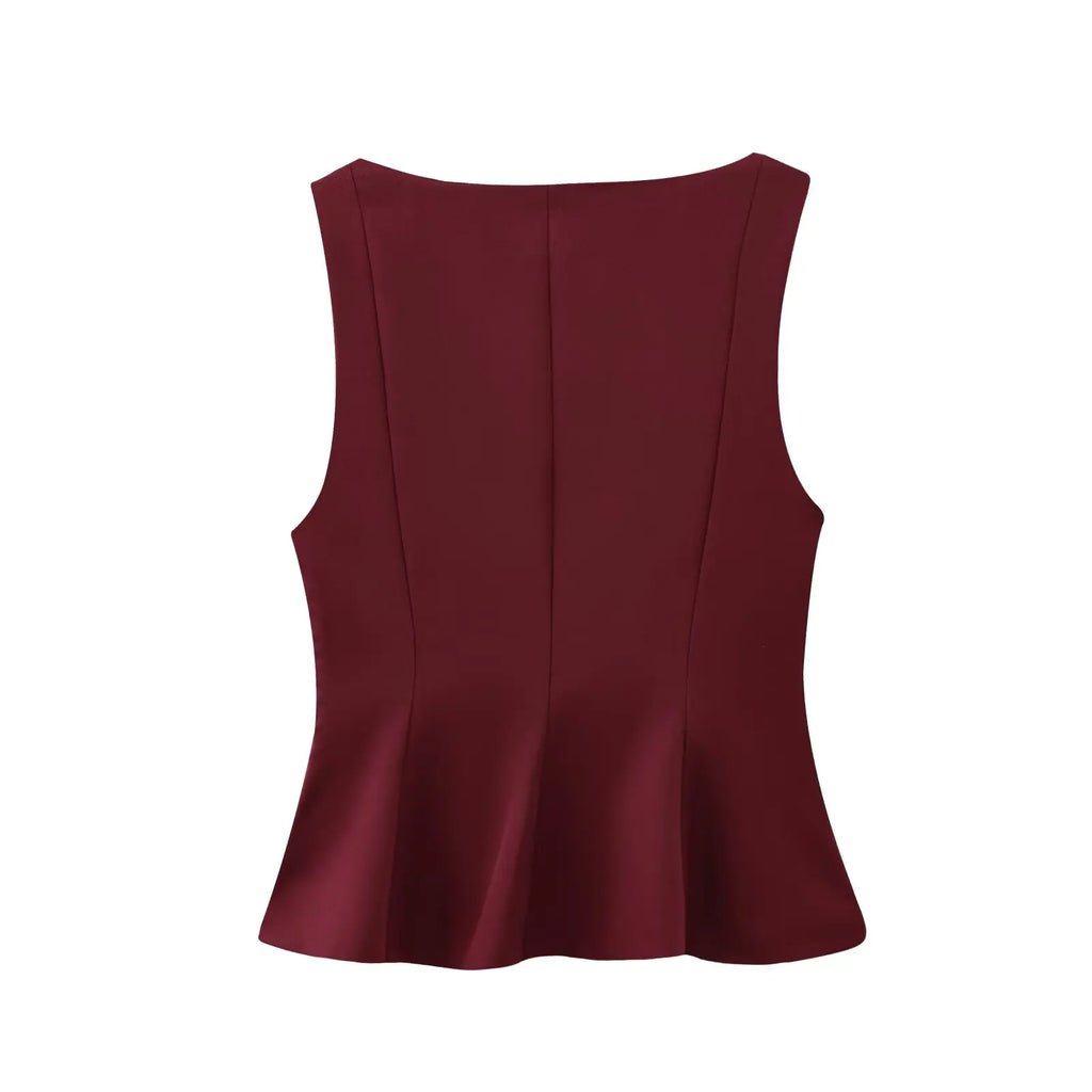 Sweet & Spicy  Backless Slim Fit