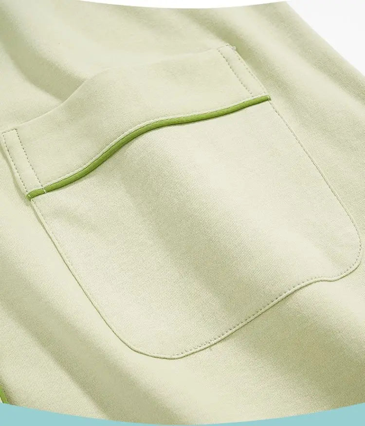 Spring Autumn Loose Long Sleeve Sleepwear Thin Home Clothes Set for Women Cotton Comfortable Home Suit Large Size Options