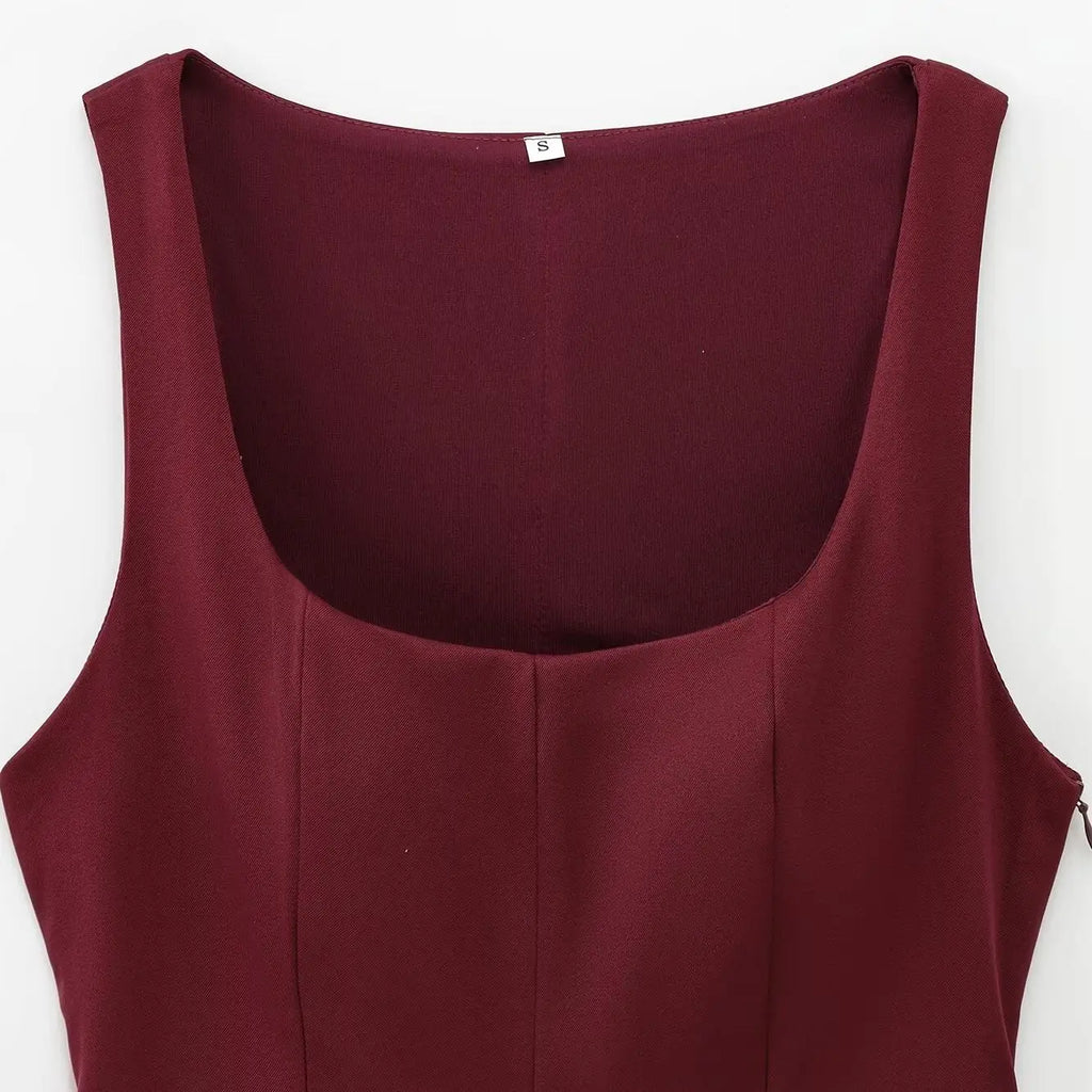 Sweet & Spicy  Backless Slim Fit