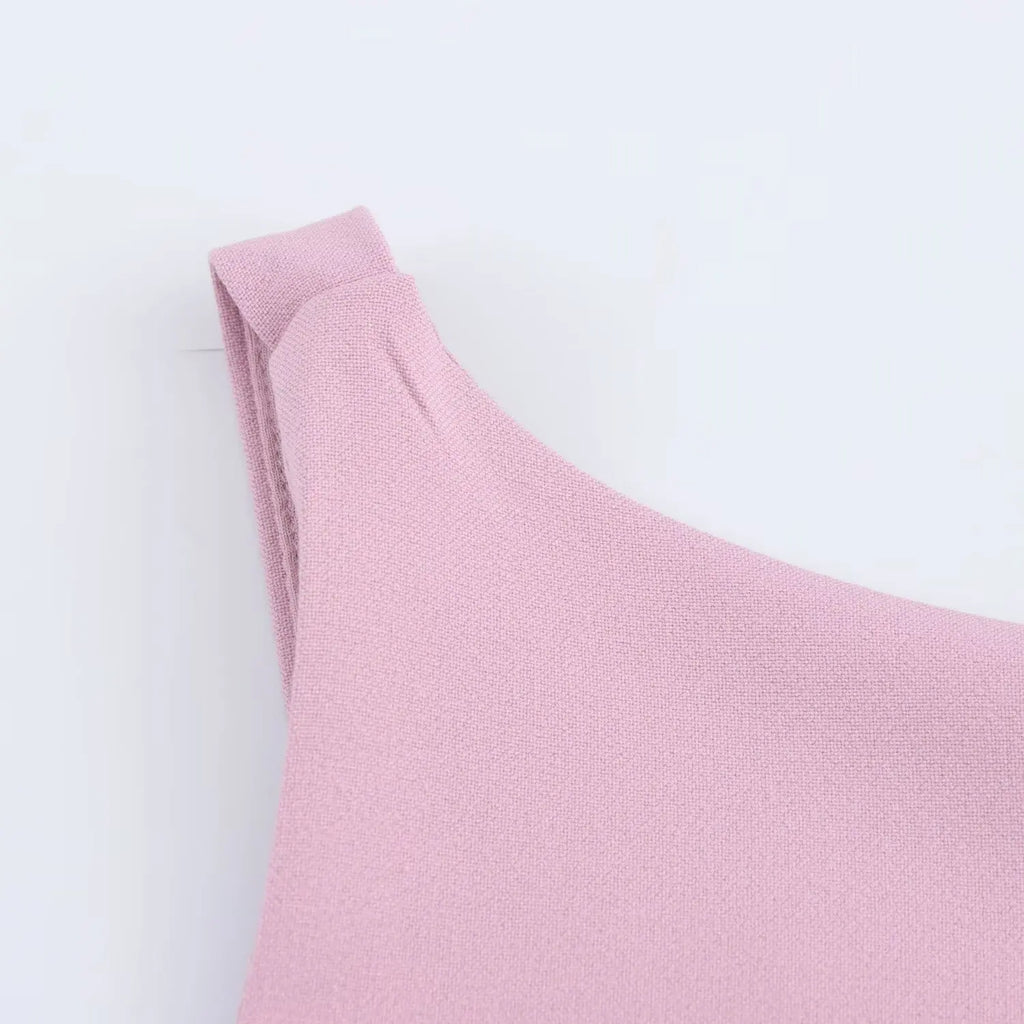 BSAY Top for Women Fashion Autumn Winter New Backless Bow Side Zip Blouse Street Clothing Vest Tank Chic Ladies Crop Tops Mujer