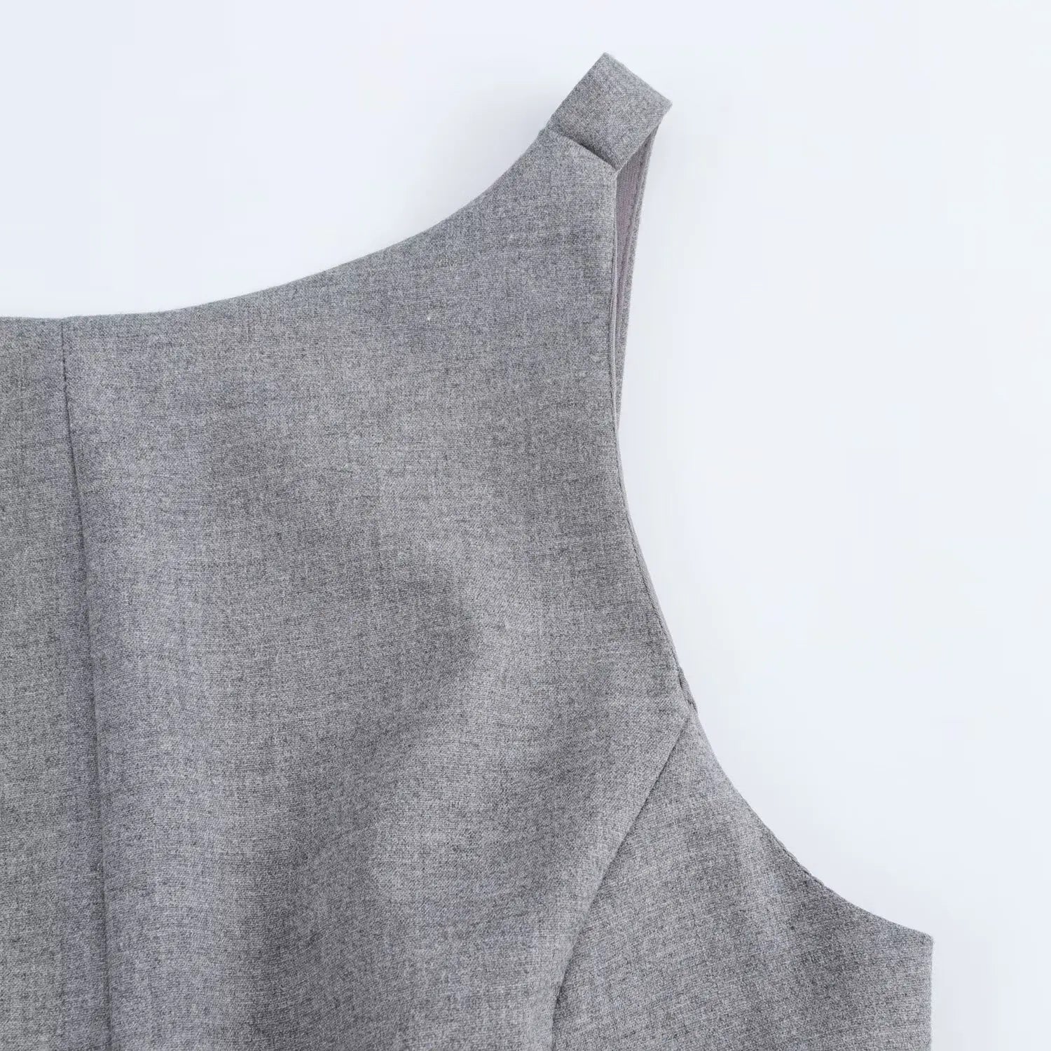BSAY Top for Women Fashion Autumn Winter New Backless Bow Side Zip Blouse Street Clothing Vest Tank Chic Ladies Crop Tops Mujer