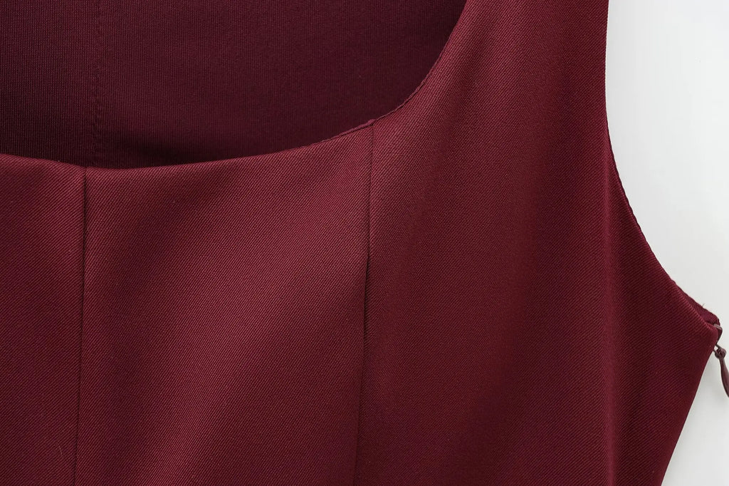 Sweet & Spicy  Backless Slim Fit