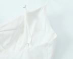 DEEABAE Korean Style Contrast Striped Vest Suspenders Summer Slim Fit Single-breasted Outer Wear Layered Top
