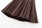 Foridol Stand Collar  Dress