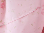 Summer New Gentle Sweet Floral Long Dress Vacation Style Wrap Waist Strapless Cotton Polyester Gown High Waist Maxi Dress