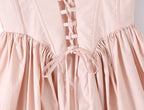 Sweet Pink Front Metal Hook Buttons Mini