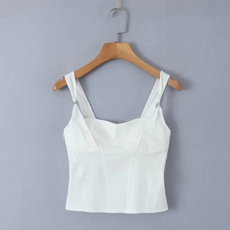 Boho Inspired black Stretchy comfy corset top Adjustable straps Bodycon fit summer Camis tops new sexy women tank tops Y2k tops