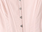 Sweet Pink Front Metal Hook Buttons Mini