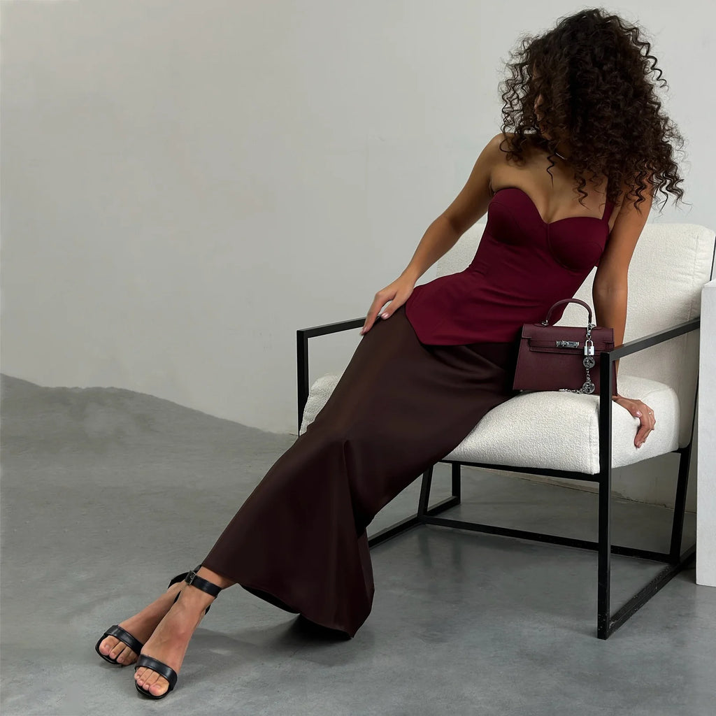 One Shoulder Corset