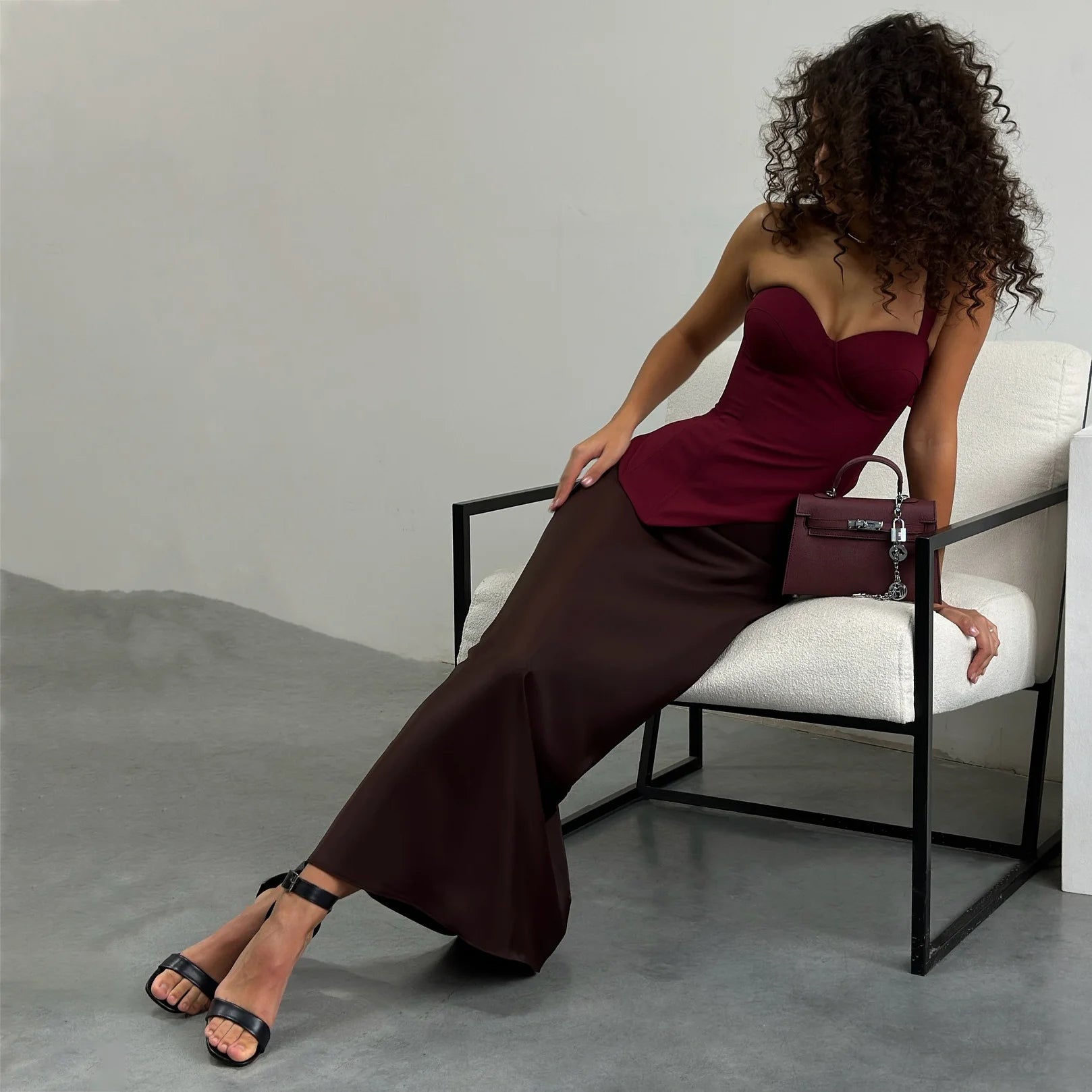 One Shoulder Corset