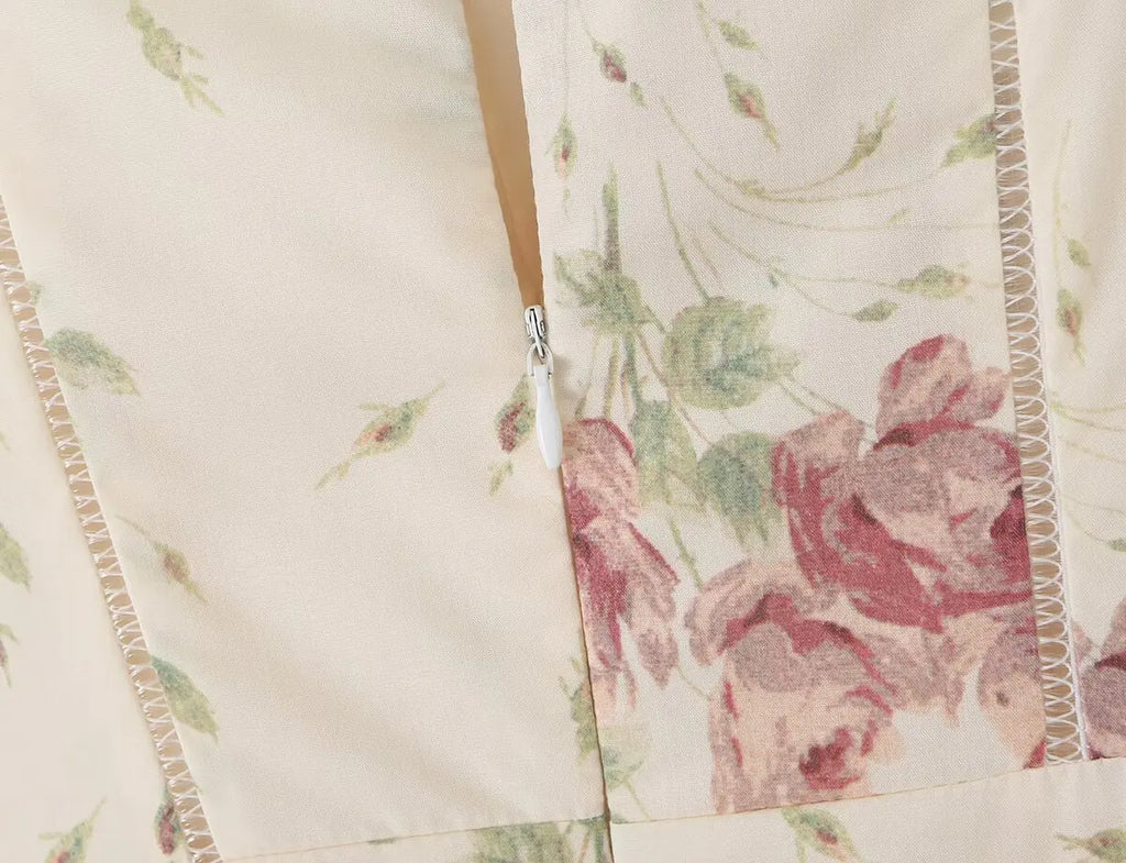 YENKYE Sexy Spaghetti Straps Floral Print Long Dress For Women Summer Boho Vacation Party Dresses Maxi Sundress