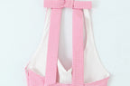 Chu Sau beauty Women New Fashion Sweet Bow Chic Sleeveless Small Tops Vintage Halter V-Neck Sexy Backless Tank Top