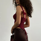 One Shoulder Corset