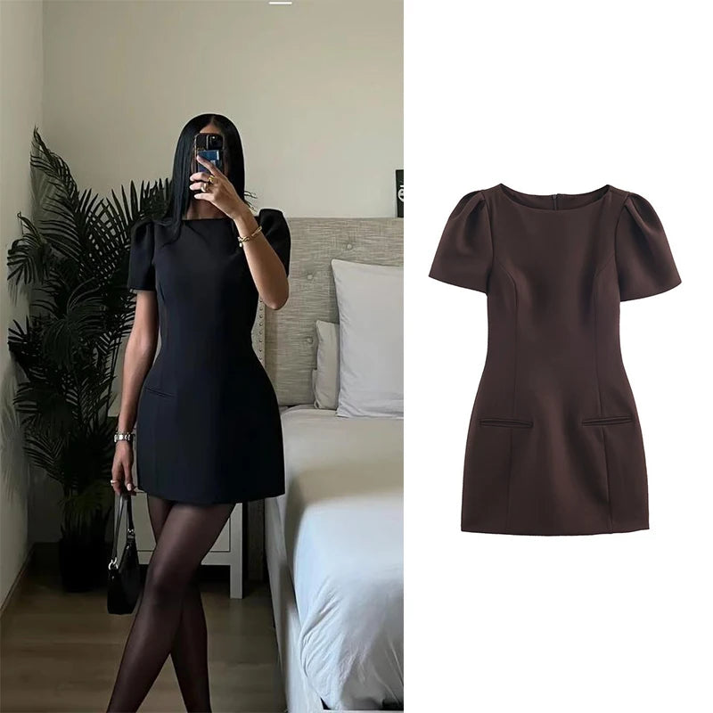 Elegant Puff Sleeve Dresses