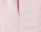 Women Sexy Pink White Jacquard Floral Bow Lacing Up Sling Dress Low Waist Spliced Lace Ball Gown Mini Dresses Party Robe
