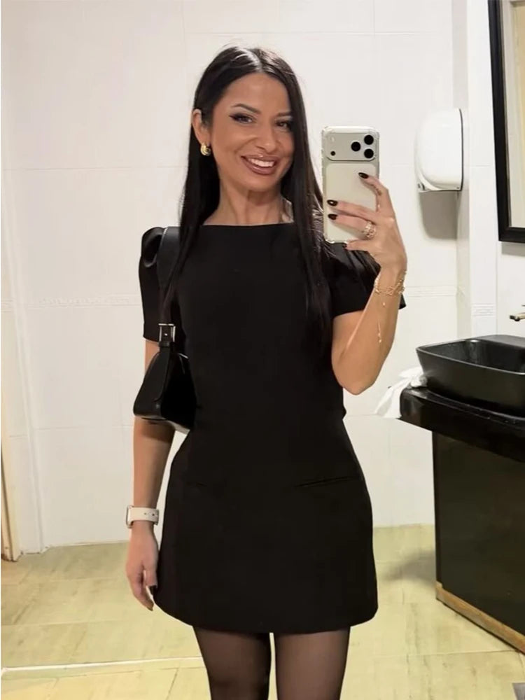 Elegant Puff Sleeve Dresses