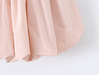 Sweet Pink Front Metal Hook Buttons Mini